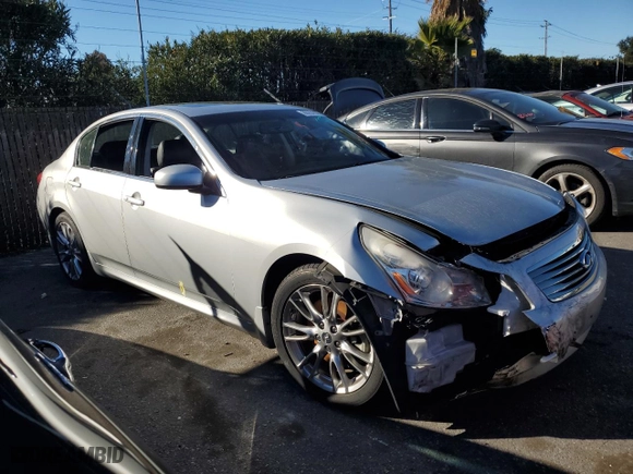 2007 Infiniti G35 Sedan Sport with VIN JNKBV61E57M708298, listed as a Copart auction lot 88284555 with 73,061 mi miles and Salvage Title. Bid and sale history available at carsss.com. Image 4.