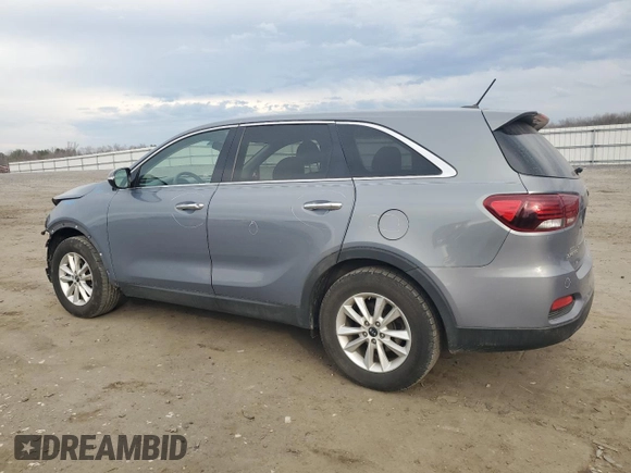 2020 Kia Sorento L with VIN 5XYPG4A33LG628174, listed as a Copart auction lot 47165105 with 73,402 mi miles and Salvage Title. Bid and sale history available at carsss.com. Image 2.