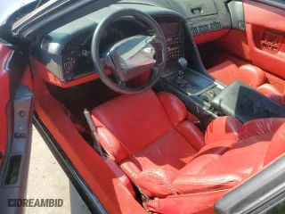 1992 Chevrolet Corvette with VIN 1G1YY23P4N5105420, listed as a Copart auction lot 65811234 with 0 mi miles and Salvage Title. Bid and sale history available at carsss.com. Image 8.