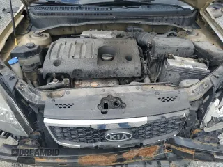 2011 Kia Rio with VIN KNADH4B30B6712241, listed as a Copart auction lot 61301184 with 159,902 mi miles and Salvage Title. Bid and sale history available at DreamBid. Image 11.