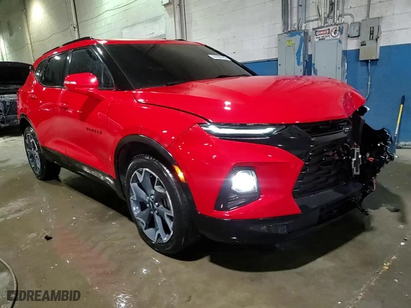 2020 Chevrolet Blazer RS with VIN 3GNKBKRS6LS539942, listed as a Copart auction lot 44590195 with 101,803 mi miles and Salvage Title. Bid and sale history available at carsss.com. Image 14.