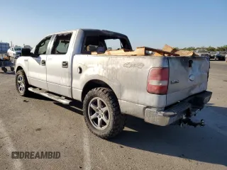 2006 Ford F-150 XLT with VIN 1FTRW14W66KB71021, listed as a Copart auction lot 62283652 with 214,973 mi miles and Salvage Title. Bid and sale history available at carsss.com. Image 3.