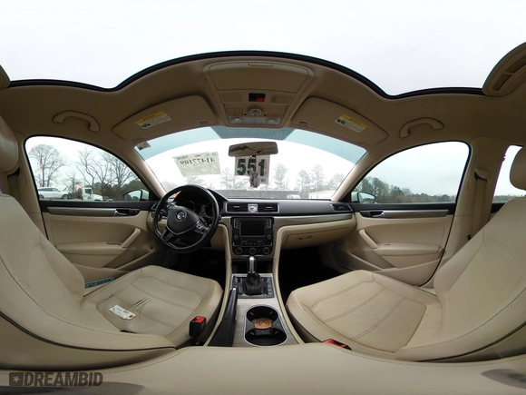 2016 Volkswagen Passat 1.8T SE w/Technology with VIN 1VWBS7A30GC013454, listed as a IAAI auction lot 41477109 with 134,027 mi miles. Bid and sale history available at carsss.com. Image 19.