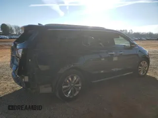 2016 Kia Sedona SX-L with VIN KNDME5C12G6186099, listed as a Copart auction lot 83895704 with 126,147 mi miles and Salvage Title. Bid and sale history available at carsss.com. Image 3.