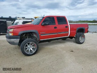2003 Chevrolet Silverado 2500HD LS with VIN 1GCHK23133F104545, listed as a Copart auction lot 46687895 with 0 mi miles and Clean Title. Bid and sale history available at carsss.com. Image 1.