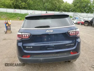 2020 Jeep Compass Limited с VIN 3C4NJDCB8LT208965, выставлен на аукционе Copart как лот 57675405 с пробегом 60 563 миль миль и На запчасти • Non repairable. История ставок и продаж доступна на DreamBid. Изображение 6.