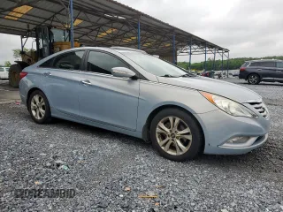 2013 Hyundai Sonata Limited with VIN 5NPEC4AC5DH566029, listed as a Copart auction lot 50945635 with 203,743 mi miles and Salvage Title. Bid and sale history available at DreamBid. Image 4.