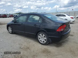 2008 Honda Civic LX with VIN 2HGFA16528H355518, listed as a Copart auction lot 58715425 with 163,409 mi miles and Salvage title. Bid and sale history available at DreamBid. Image 2.