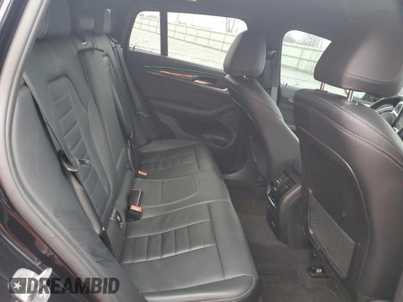 2023 BMW X4 M40i with VIN 5UX43DT00P9N89647, listed as a Copart auction lot 80450304 with 32,727 mi miles and Salvage Title. Bid and sale history available at carsss.com. Image 11.