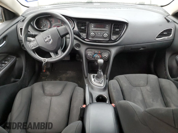 2013 Dodge Dart SE with VIN 1C3CDFAA4DD247102, listed as a Copart auction lot 46882125 with 106,068 mi miles and Clean Title. Bid and sale history available at carsss.com. Image 8.