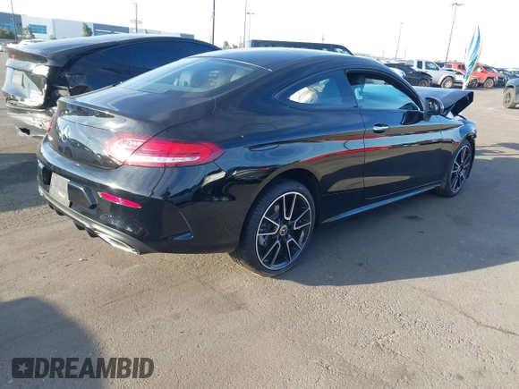 2023 Mercedes-Benz C 300 with VIN W1KWJ8DB3PG119749, listed as a IAAI auction lot 41625733 with 13,281 mi miles and . Bid and sale history available at DreamBid. Image 4.