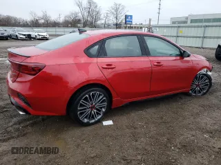 2022 Kia Forte GT with VIN 3KPF44AC8NE464621, listed as a Copart auction lot 86119804 with 41,985 mi miles and Salvage Title. Bid and sale history available at carsss.com. Image 3.