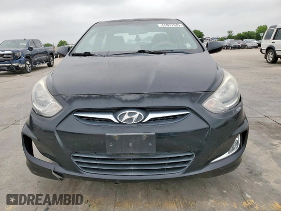 2012 Hyundai Accent GLS with VIN KMHCT4AE0CU054171, listed as a Copart auction lot 55357675 with 168,996 mi miles and Clean Title. Bid and sale history available at carsss.com. Image 5.