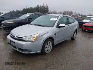 2008 Ford Focus SE with VIN 1FAHP33N18W190610, listed as a IAAI auction lot 41861989 with 1 mi miles. Bid and sale history available at carsss.com. Image 2.