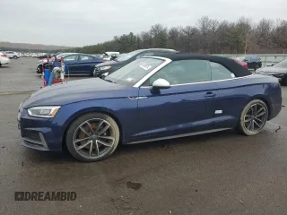 2018 Audi S5 Premium Plus z VIN WAUY4GF50JN013948, wystawiony jako Copart lot #40166614 z przebiegiem Nie podano mil oraz . Historia ofert i sprzedaży dostępna na DreamBid. Obrazek 1.