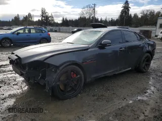 2014 Jaguar XJ Supercharged z VIN SAJWA1GT4EMV65429, wystawiony jako Copart lot #43667275 z przebiegiem Nie podano mil oraz Szkoda całkowita • Salvage title. Historia ofert i sprzedaży dostępna na DreamBid. Obrazek 1.