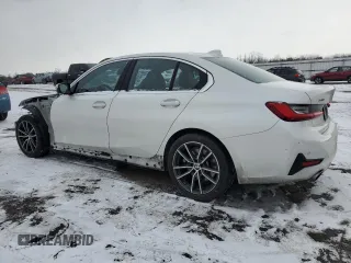 2019 BMW 3 Series 330i xDrive with VIN WBA5R7C55KAJ78959, listed as a Copart auction lot 45850725 with 74,085 mi miles and Salvage Title. Bid and sale history available at carsss.com. Image 2.