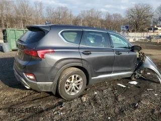 2020 Hyundai Santa Fe SEL w/SULEV with VIN 5NMS33AD8LH271668, listed as a Copart auction lot 43781575 with 73,530 mi miles and Salvage Title. Bid and sale history available at carsss.com. Image 3.