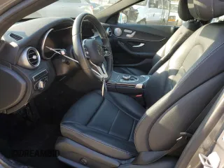 2021 Mercedes-Benz C 300 with VIN W1KWF8EB1MR620719, listed as a Copart auction lot 50681685 with 24,906 mi miles and Salvage Title. Bid and sale history available at carsss.com. Image 7.
