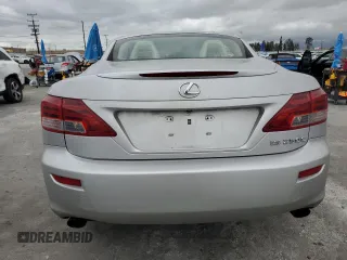 2011 Lexus IS 250 C with VIN JTHFF2C25B2518323, listed as a Copart auction lot 50931405 with 157,515 mi miles and Salvage title. Bid and sale history available at DreamBid. Image 6.