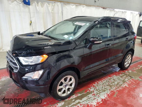 2020 Ford EcoSport SE with VIN MAJ6S3GL9LC338110, listed as a Copart auction lot 43659965 with 44,766 mi miles and Salvage Title. Bid and sale history available at DreamBid. Image 1.