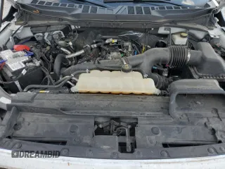 2023 Ford F-150 XL with VIN 1FTEW1CP4PKE60313, listed as a Copart auction lot 57642695 with 47,993 mi miles and Salvage title. Bid and sale history available at DreamBid. Image 11.