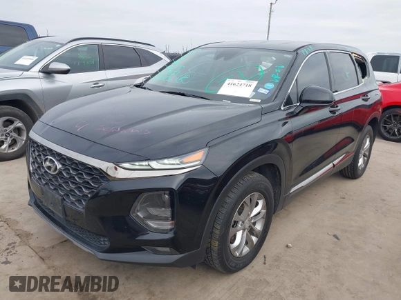 2019 Hyundai Santa Fe SEL with VIN 5NMS33AD2KH068726, listed as a IAAI auction lot 41624718 with 122,310 mi miles and . Bid and sale history available at DreamBid. Image 18.
