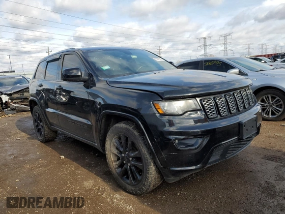 2017 Jeep Grand Cherokee Altitude z VIN 1C4RJFAG4HC714596, wystawiony jako Copart lot #51675295 z przebiegiem 138 928 mil mil oraz Szkoda całkowita • Salvage title. Historia ofert i sprzedaży dostępna na DreamBid. Obrazek 4.