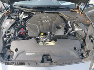 2019 Infiniti Q50 3.0t LUXE with VIN JN1EV7APXKM542829, listed as a IAAI auction lot 41146340 with 43,708 mi miles. Bid and sale history available at carsss.com. Image 10.