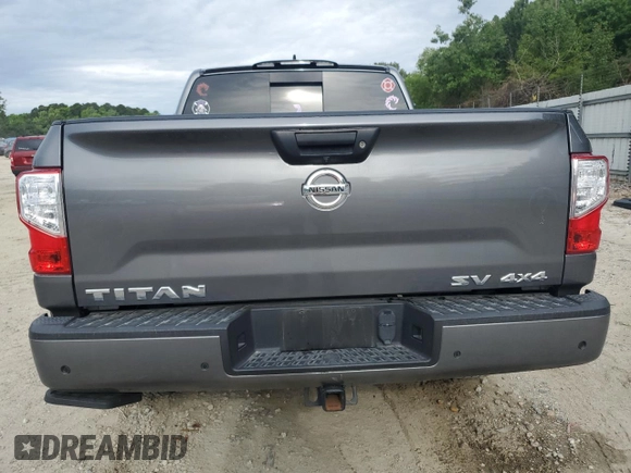 2022 Nissan Titan S with VIN 1N6AA1EC9NN106299, listed as a Copart auction lot 58061355 with 49,910 mi miles and Salvage title. Bid and sale history available at DreamBid. Image 6.