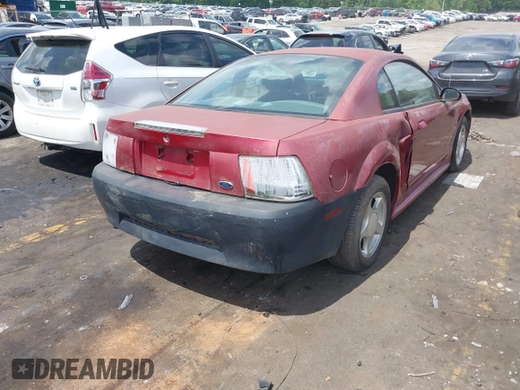 2003 Ford Mustang Standard z VIN 1FAFP40473F441647, wystawiony jako IAAI lot #42179189 z przebiegiem 138 460 mil mil oraz . Historia ofert i sprzedaży dostępna na DreamBid. Obrazek 4.