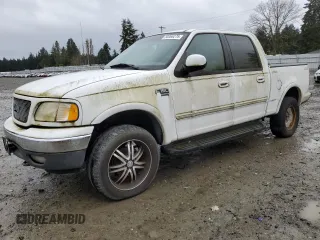2001 Ford F-150 SuperCrew XLT with VIN 1FTRW08L81KB53980, listed as a Copart auction lot 50366275 with 240,564 mi miles and Clean Title. Bid and sale history available at carsss.com. Image 1.