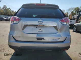 2015 Nissan Rogue S with VIN KNMAT2MT5FP520299, listed as a Copart auction lot 74942144 with 116,770 mi miles and Salvage Title. Bid and sale history available at carsss.com. Image 6.