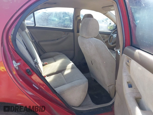 2007 Toyota Corolla CE with VIN 1NXBR32E17Z818506, listed as a IAAI auction lot 42088756 with 191,490 mi miles and . Bid and sale history available at DreamBid. Image 8.