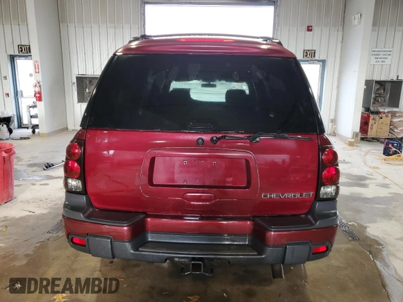 2004 Chevrolet TrailBlazer EXT LT with VIN 1GNET16P446224681, listed as a Copart auction lot 80739734 with 136,381 mi miles and Salvage Title. Bid and sale history available at carsss.com. Image 6.