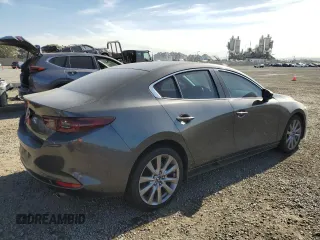 2019 Mazda 3 w/Select with VIN JM1BPACL8K1111585, listed as a Copart auction lot 83870024 with 83,384 mi miles and Salvage Title. Bid and sale history available at carsss.com. Image 3.