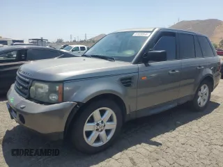 2008 Land Rover Range Rover Sport HSE with VIN SALSK25418A166942, listed as a Copart auction lot 61639555 with 157,057 mi miles and Salvage title. Bid and sale history available at DreamBid. Image 1.