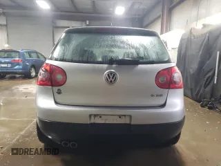 2009 Volkswagen Rabbit S with VIN WVWAB71KX9W125878, listed as a Copart auction lot 43065495 with 89,253 mi miles and Salvage Title. Bid and sale history available at carsss.com. Image 6.