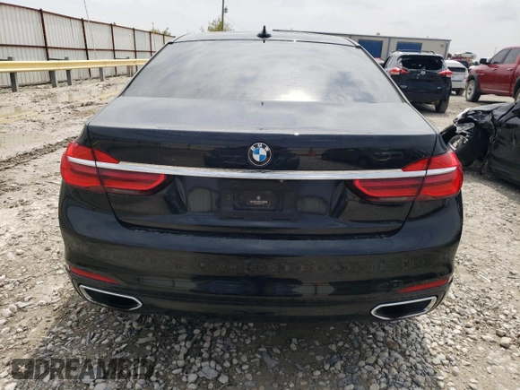 2016 BMW 7 Series 740i with VIN WBA7E2C57GG714631, listed as a Copart auction lot 67532853 with 83,230 mi miles. Bid and sale history available at carsss.com. Image 6.