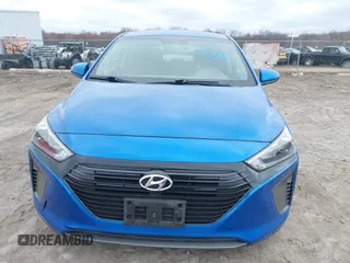 2017 Hyundai Ioniq Blue with VIN KMHC65LC7HU024102, listed as a IAAI auction lot 42057067 with 126,313 mi miles and . Bid and sale history available at DreamBid. Image 11.