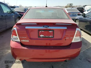 2008 Ford Fusion SEL with VIN 3FAHP08108R221949, listed as a Copart auction lot 48541285 with 0 mi miles and Salvage Title. Bid and sale history available at carsss.com. Image 6.