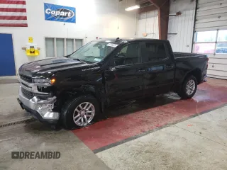 2020 Chevrolet Silverado 1500 LT with VIN 3GCUYDED3LG315193, listed as a Copart auction lot 48768205 with 50,176 mi miles and Salvage Title. Bid and sale history available at DreamBid. Image 1.