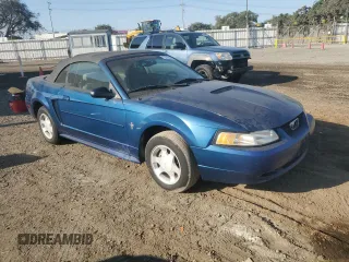 2000 Ford Mustang with VIN 1FAFP4442YF197021, listed as a Copart auction lot 73578134 with 114,417 mi miles and Clean Title. Bid and sale history available at carsss.com. Image 4.