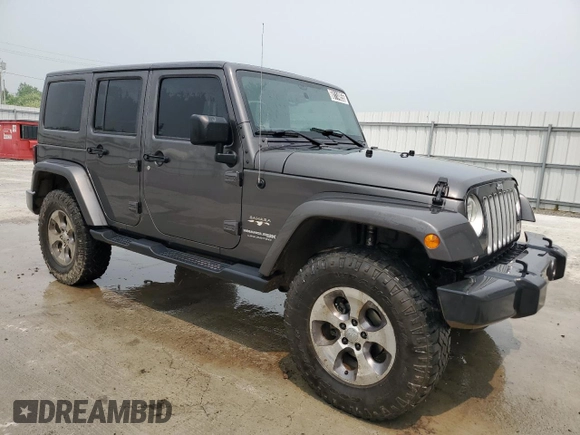 2018 Jeep Wrangler Unlimited Sahara with VIN 1C4BJWEG4JL902519, listed as a Copart auction lot 60114855 with 174,794 mi miles and Clean title. Bid and sale history available at DreamBid. Image 4.