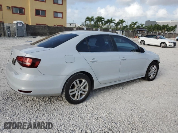 2017 Volkswagen Jetta S with VIN 3VW2B7AJ6HM249170, listed as a Copart auction lot 66293765 with 107,172 mi miles and Salvage title. Bid and sale history available at DreamBid. Image 3.