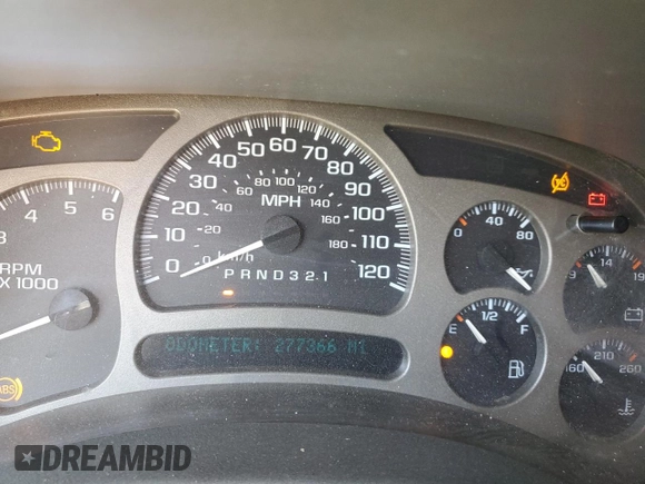 2006 GMC Yukon XL with VIN 1GKFK66U36J134459, listed as a Copart auction lot 55802165 with 277,366 mi miles and Salvage title. Bid and sale history available at DreamBid. Image 9.