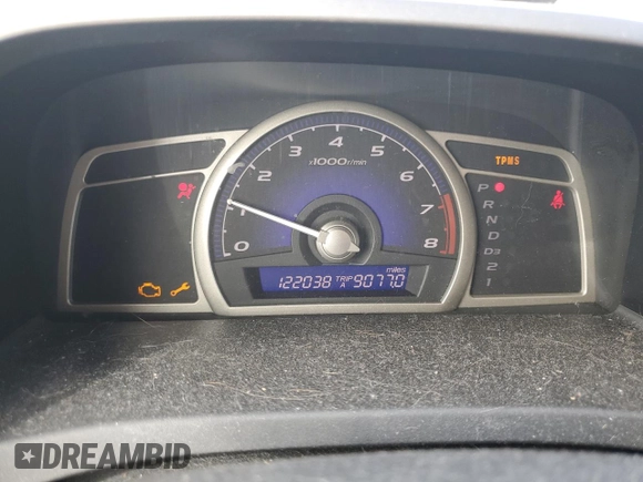 2008 Honda Civic EX-L z VIN 1HGFA16928L072638, wystawiony jako Copart lot #54352565 z przebiegiem 122 038 mil mil oraz Szkoda całkowita • Salvage title. Historia ofert i sprzedaży dostępna na DreamBid. Obrazek 9.