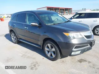 2010 Acura MDX Technology Pkg with VIN 2HNYD2H69AH508311, listed as a IAAI auction lot 42100390 with 191,916 mi miles. Bid and sale history available at carsss.com. Image 1.