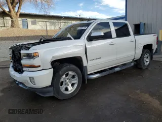 2016 Chevrolet Silverado 1500 LT with VIN 3GCUKREC3GG357911, listed as a Copart auction lot 43985735 with 145,647 mi miles and Salvage Title. Bid and sale history available at DreamBid. Image 1.