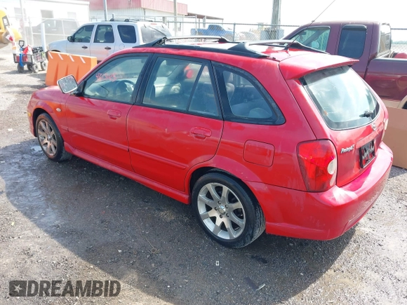 2003 Mazda Protege with VIN JM1BJ245231214946, listed as a IAAI auction lot 42163979 with 220,081 mi miles and . Bid and sale history available at DreamBid. Image 3.